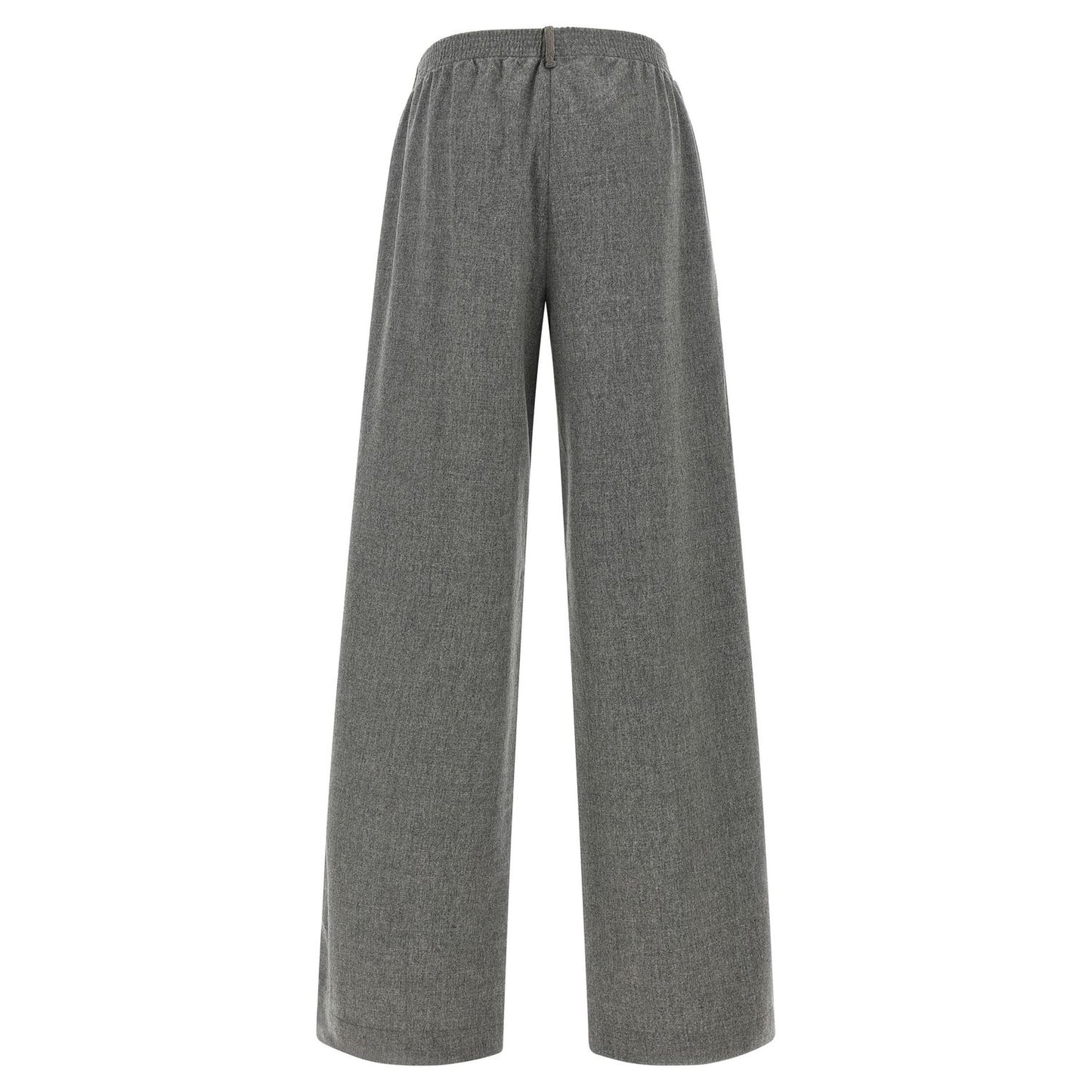 Fabiana Filippi Gray Virgin Wool Cargo Pants