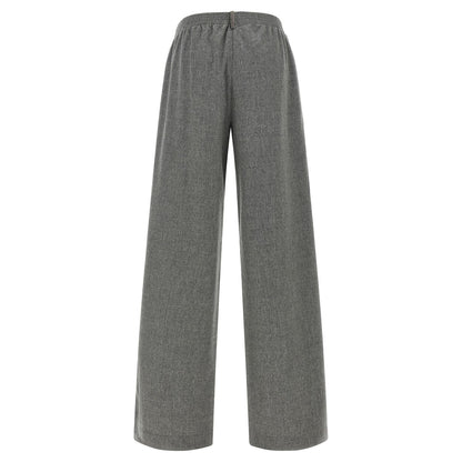 Fabiana Filippi Gray Virgin Wool Cargo Pants