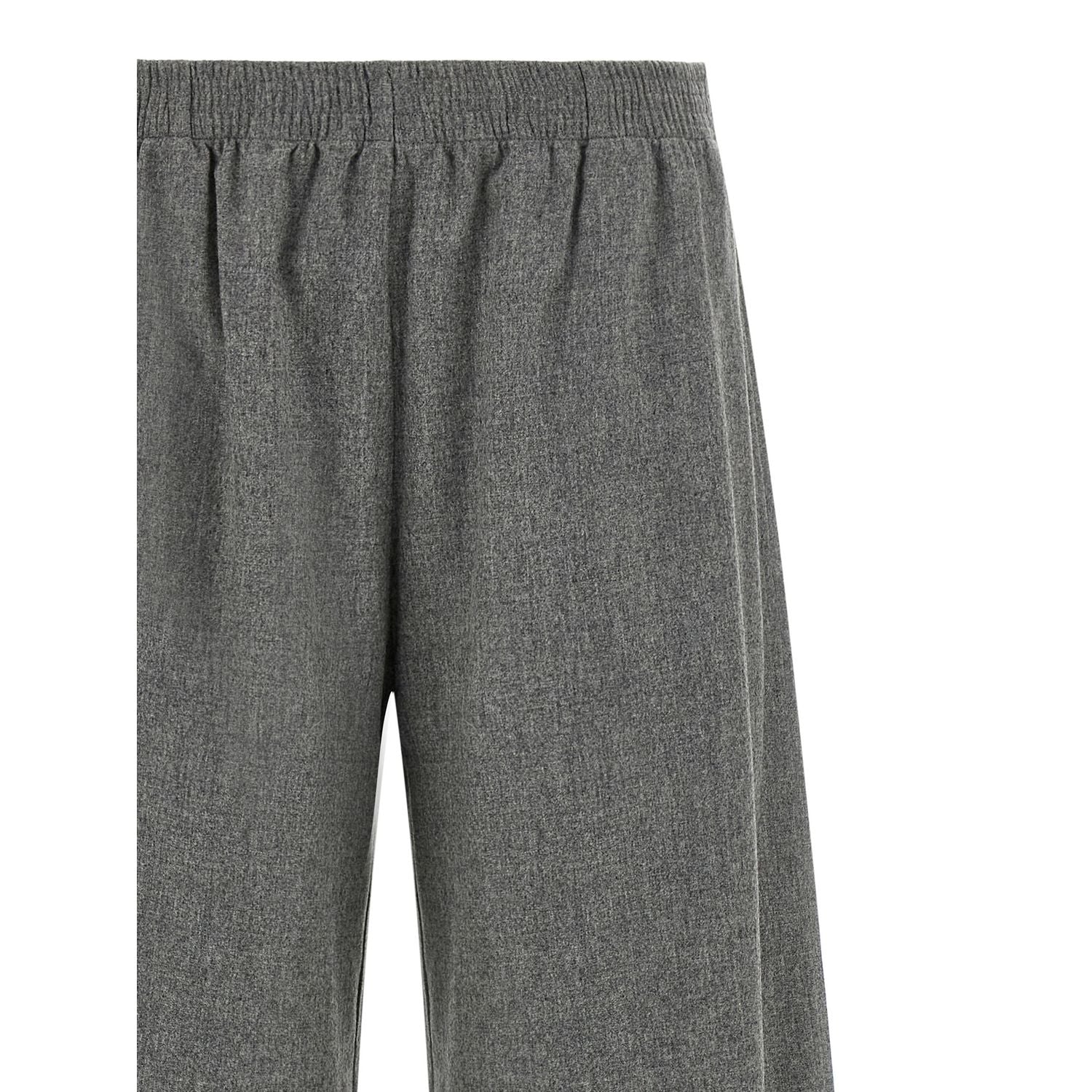 Fabiana Filippi Gray Virgin Wool Cargo Pants