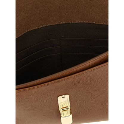 Furla Brown Calfskin Clutch Bag