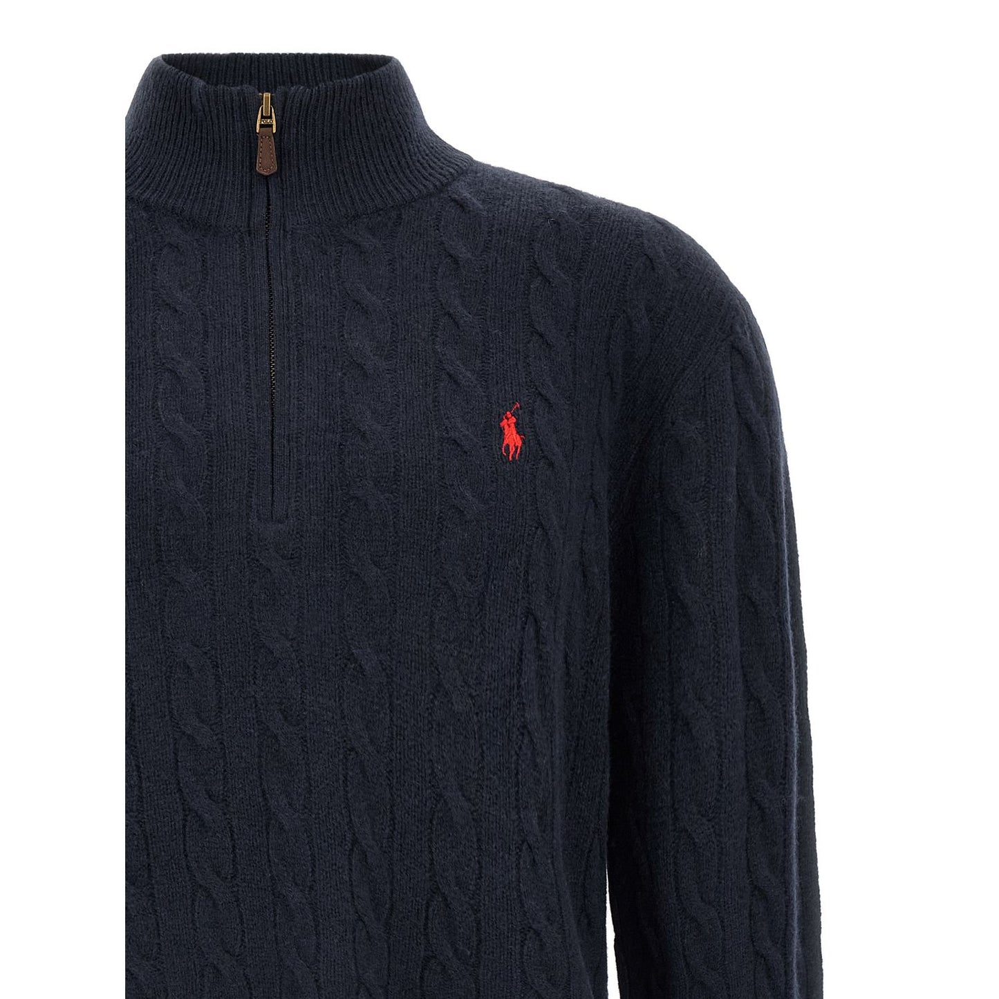 Polo Ralph Lauren Blue Wool Cardigan