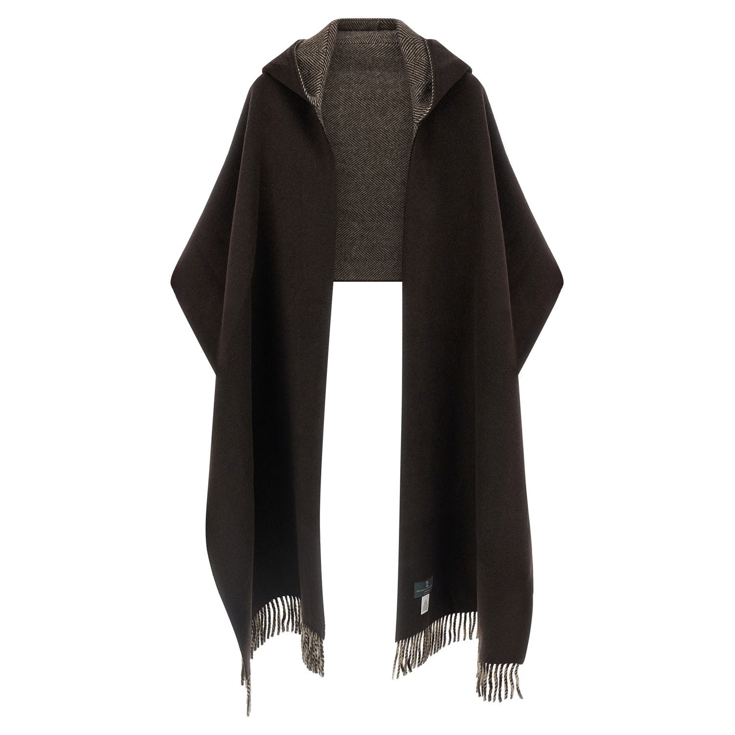 Brunello Cucinelli Brown Cashmere Scarf