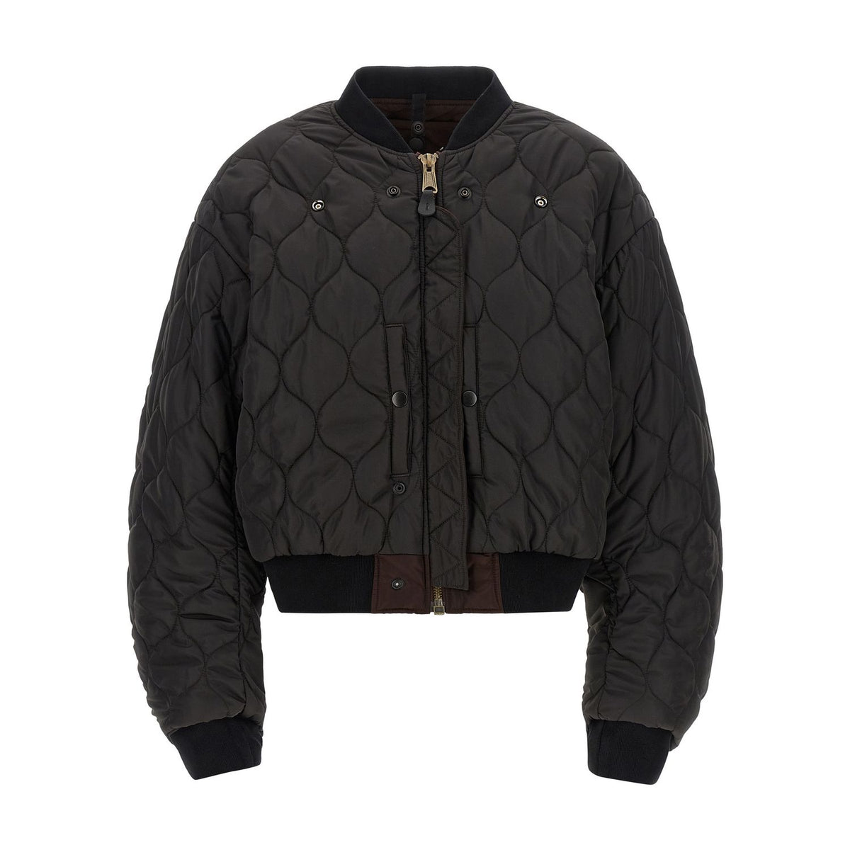 Maison Margiela Brown Polyamide Bomber