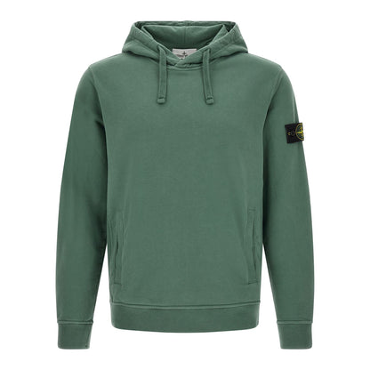 Stone Island Bicolor Cotton Sweatshirt