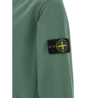 Stone Island Bicolor Cotton Sweatshirt