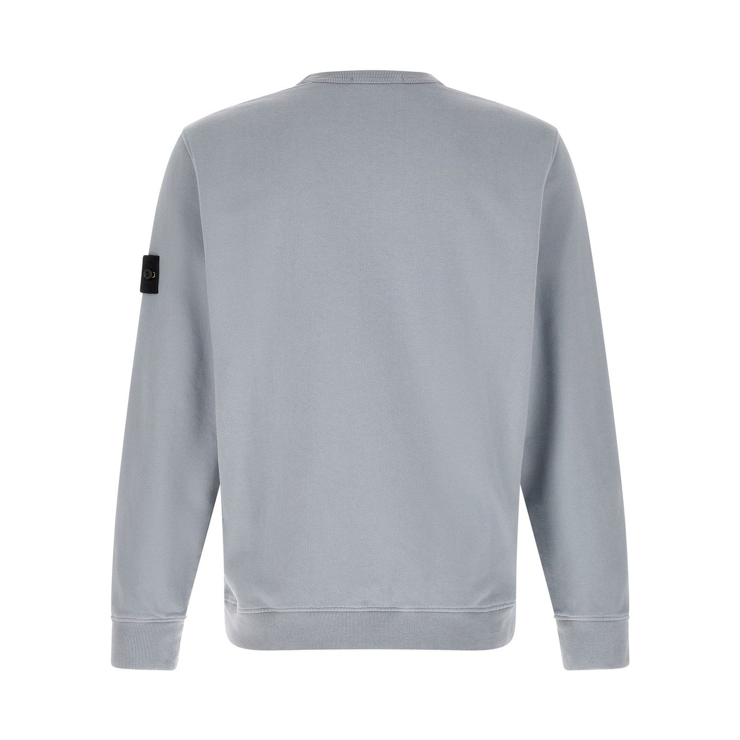Stone Island Gray Cotton Sweatshirt