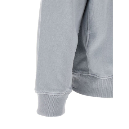 Stone Island Gray Cotton Sweatshirt