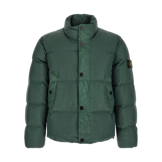 Stone Island Bicolor Polyamide Full-Length Jacket