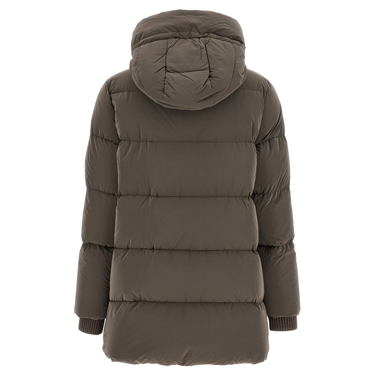 MooRER Brown Wool Full-Length Jacket