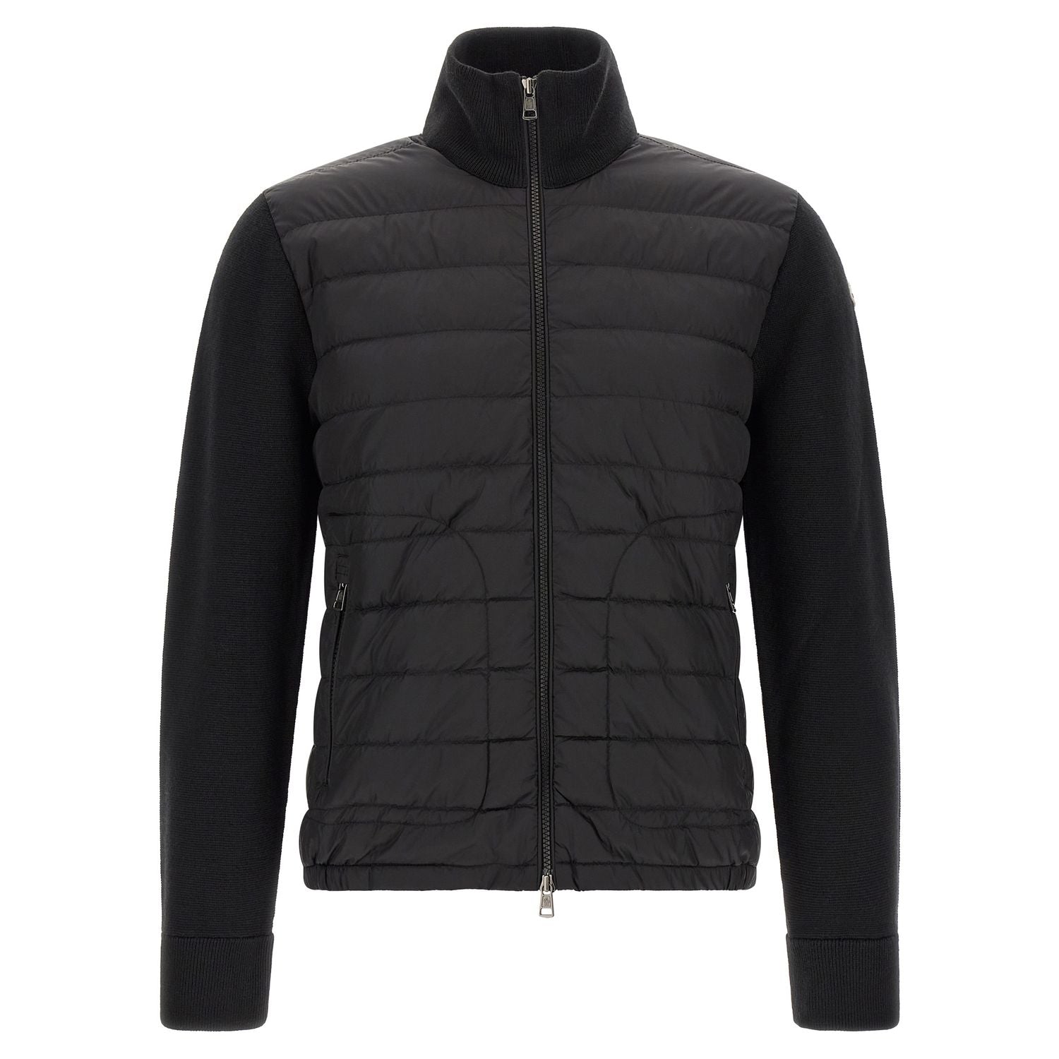 Moncler Black Polyamide Cardigan