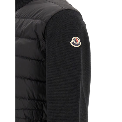 Moncler Black Polyamide Cardigan
