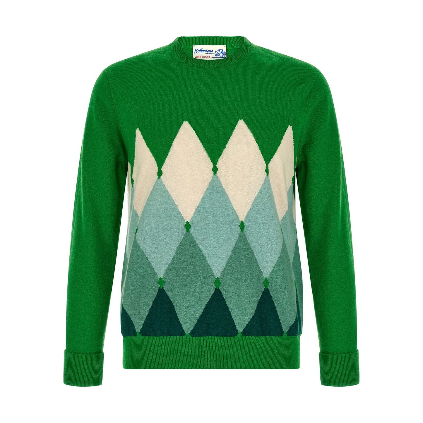 Ballantyne Bicolor Cashmere Cardigan