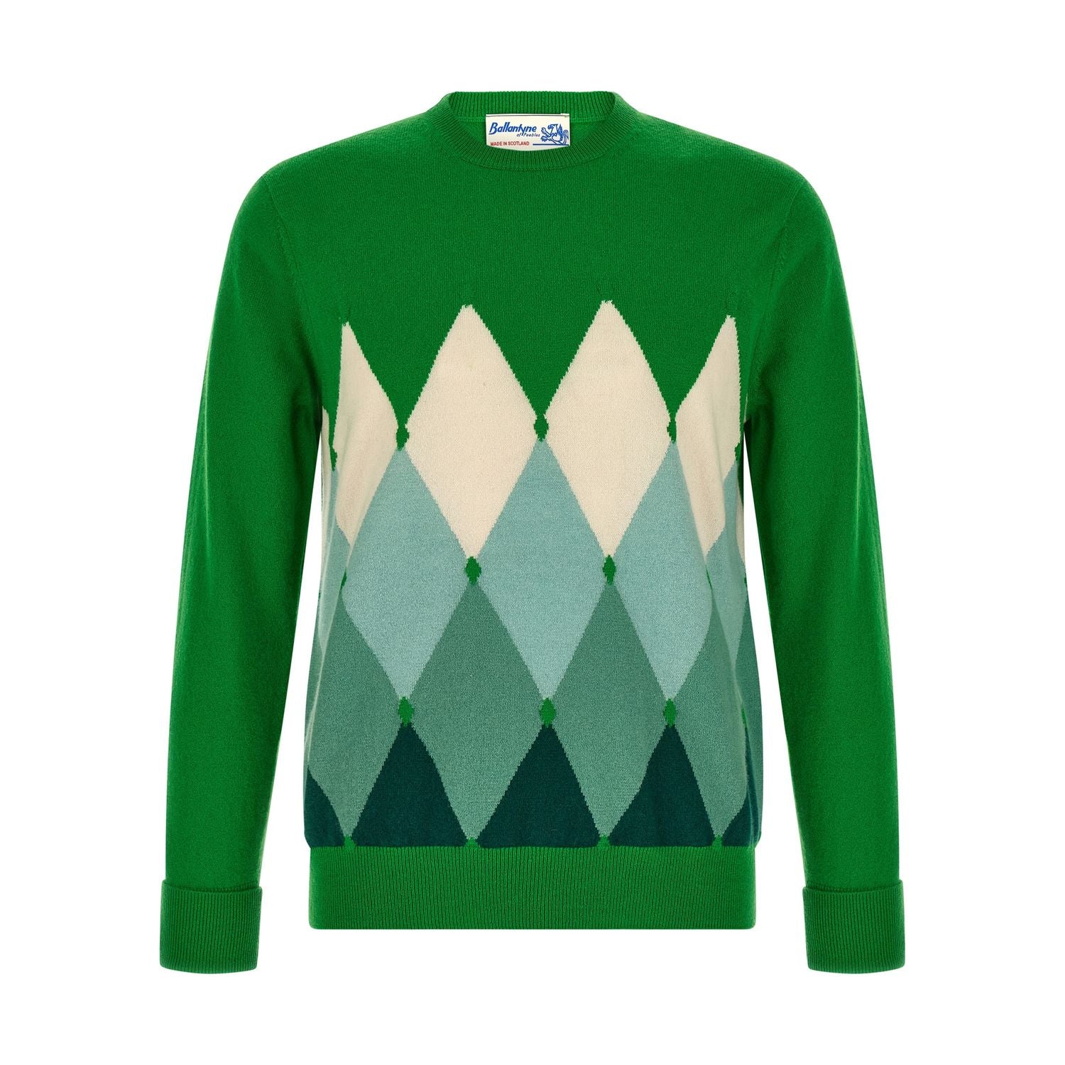 Ballantyne Bicolor Cashmere Cardigan