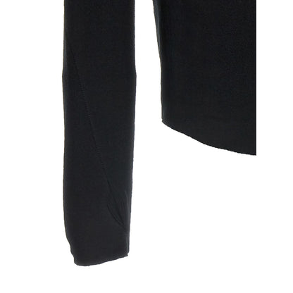 Thom Krom Black Viscose Cardigan