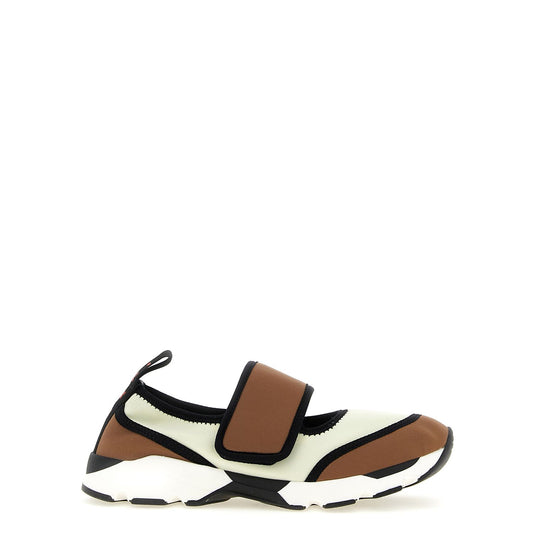 Marni Multicolor Polyamide Athletic Sneakers