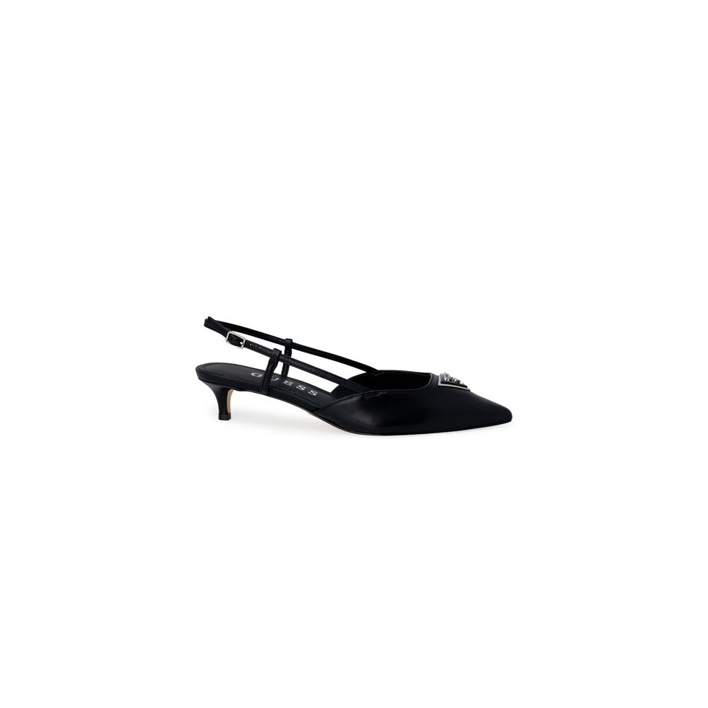 Guess Black Polyester High Heel Pumps