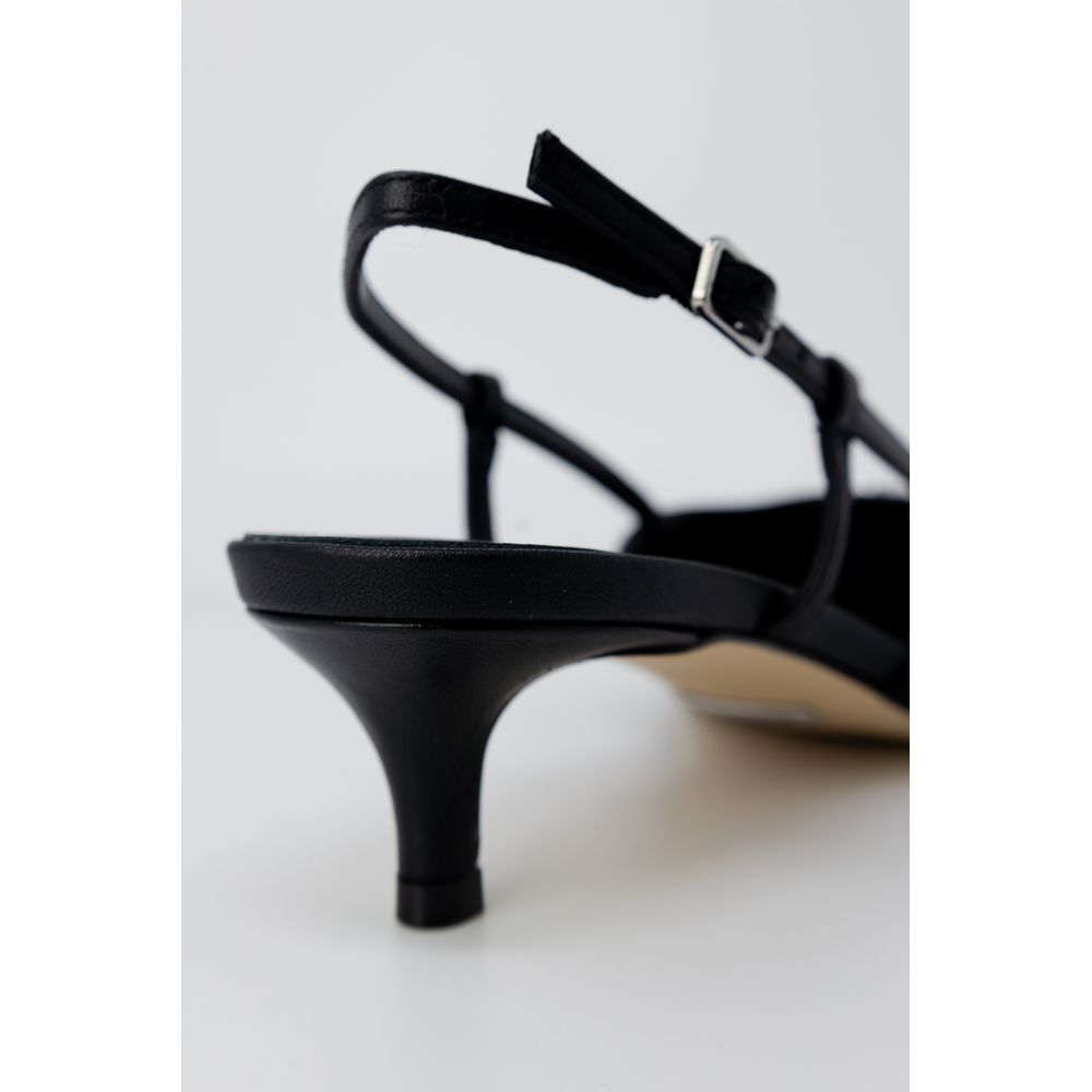 Guess Black Polyester High Heel Pumps