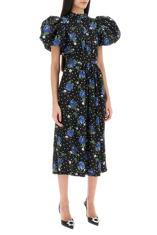 Rotate midi dress with balloon sleeves Dresses Rotate