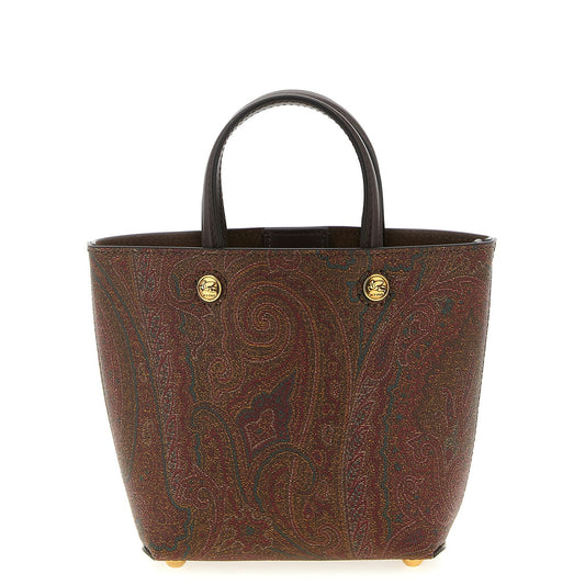Etro Multicolor Cotton Tote Bag