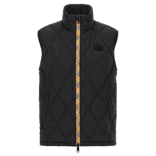 Burberry Black Polyamide Sleeveless Jacket