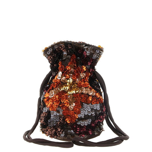P.A.R.O.S.H. Brown Polyamide Shoulder Bag