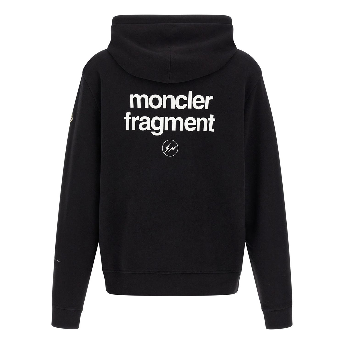MONCLER GENIUS Black Cotton Sweatshirt