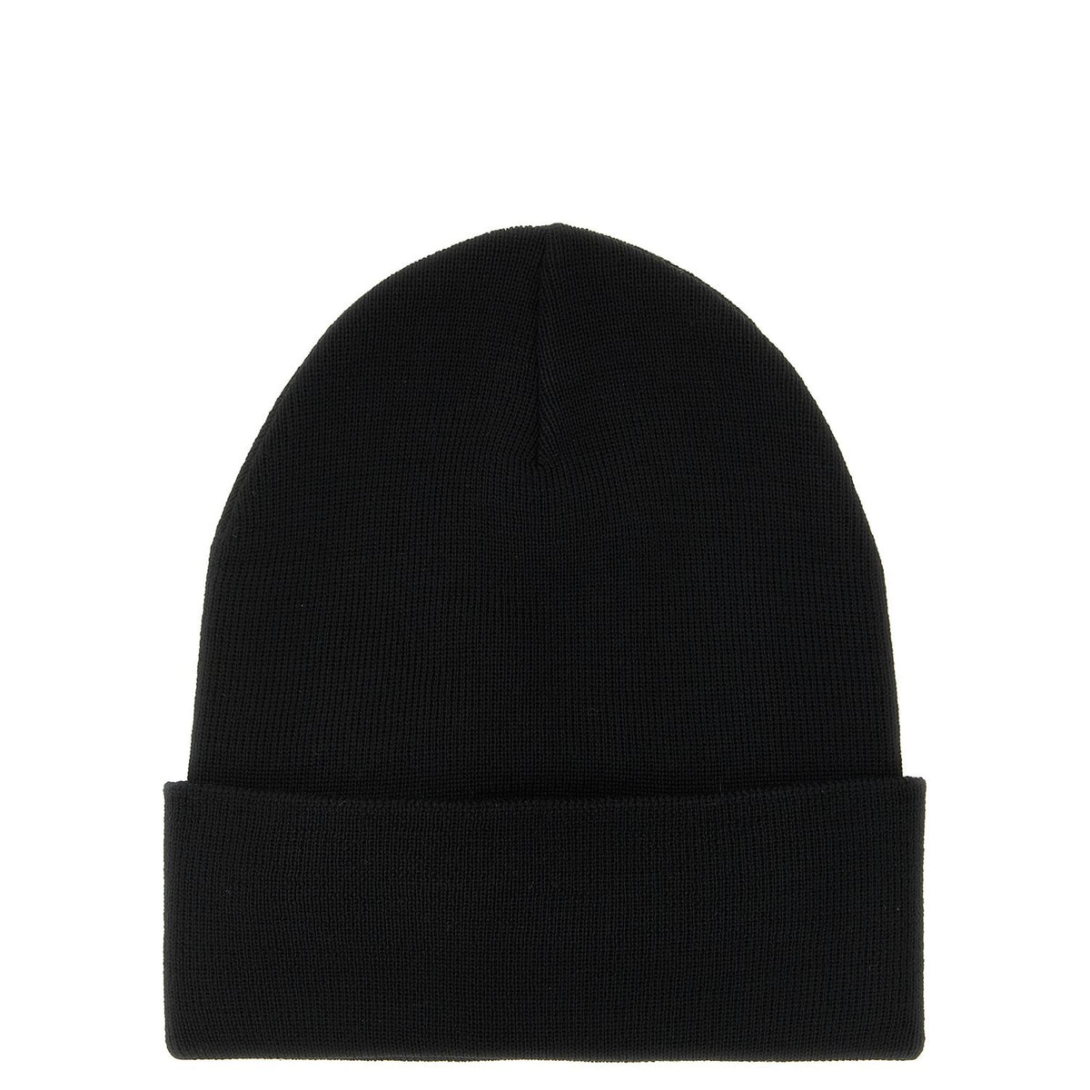 Moncler Grenoble Black Virgin Wool Beanie