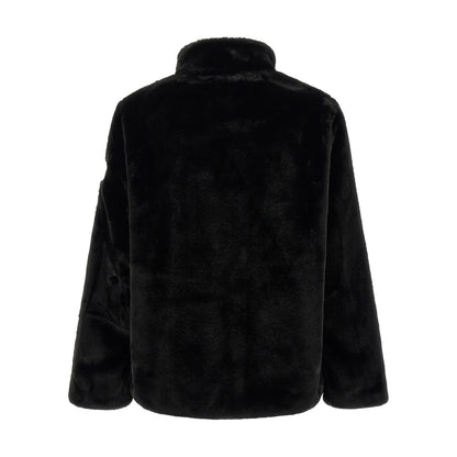 Tatras Black Polyester Full-Length Jacket