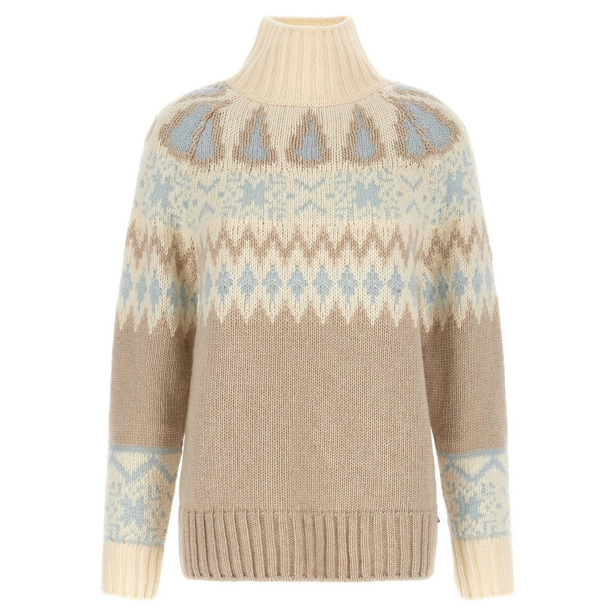 Herno Beige Wool Cardigan