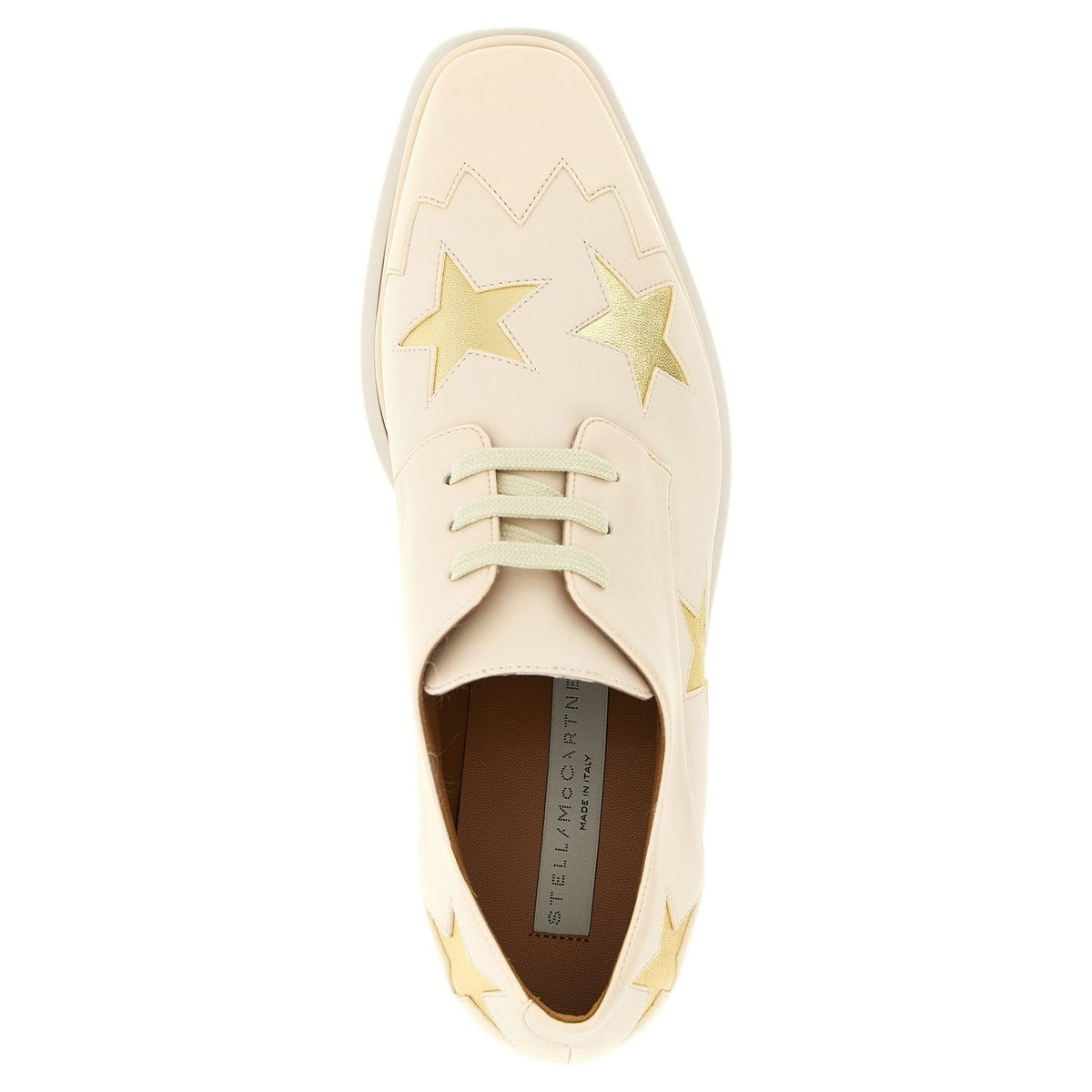Stella McCartney White Polyester Wedge Sandals