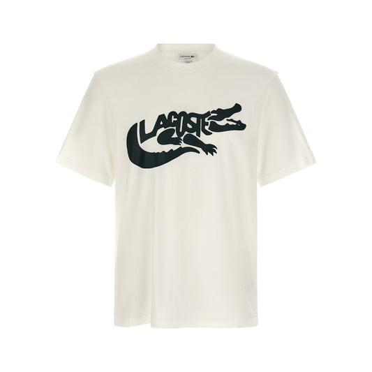 Lacoste White Cotton Sportswear