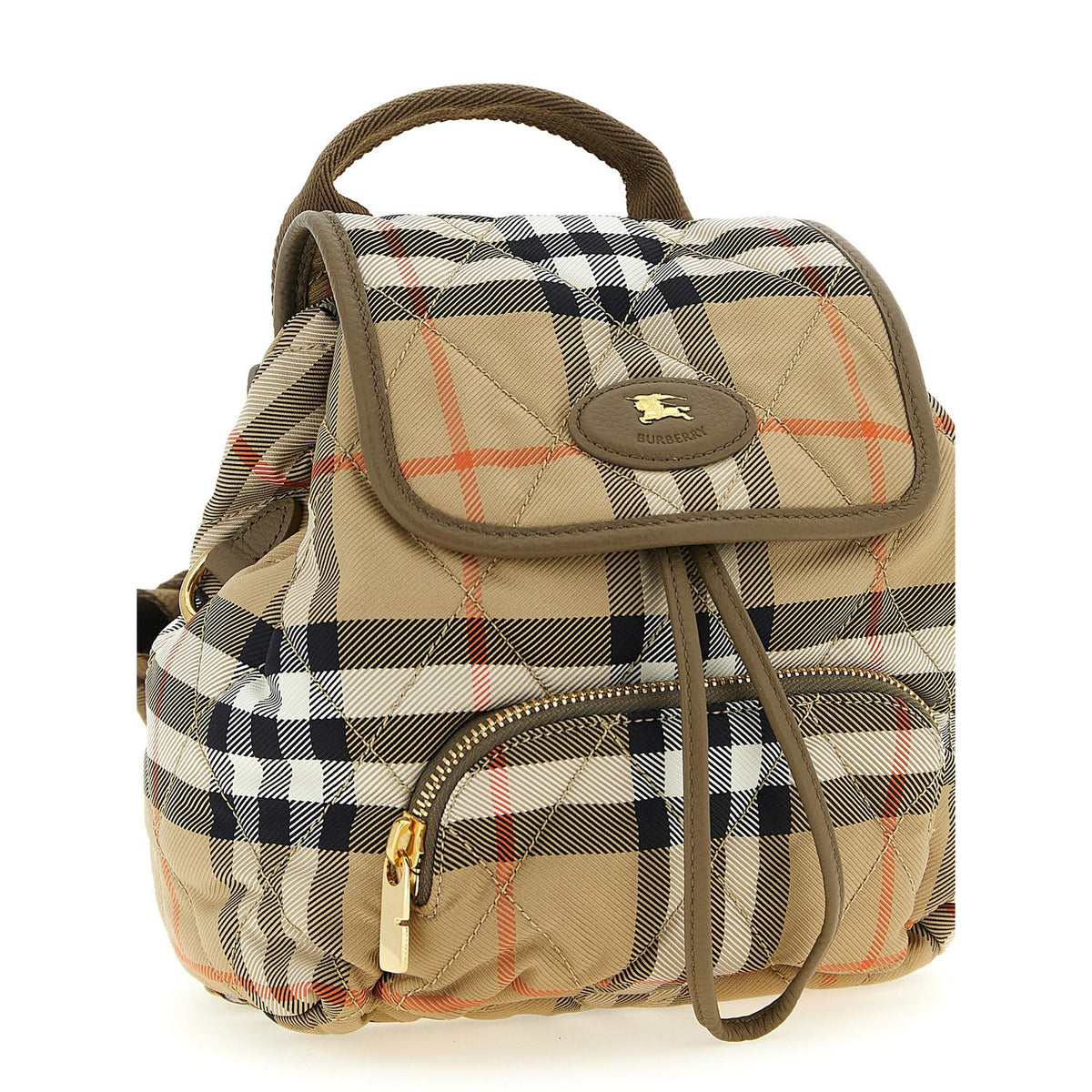 Burberry Beige Polyamide Backpack