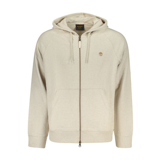 Timberland Beige Cotton Men's Hoodie