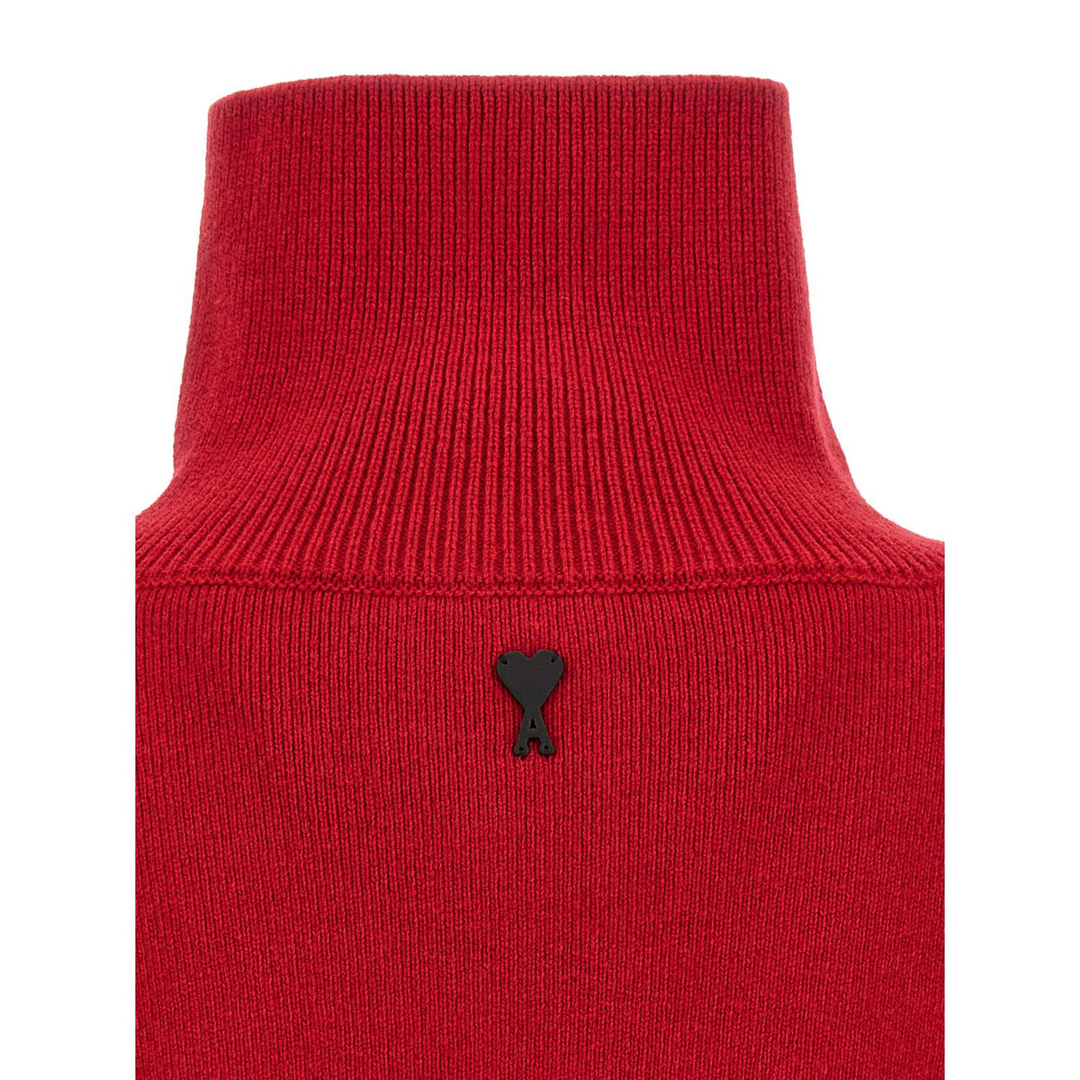 Ami Paris Red Wool Cardigan
