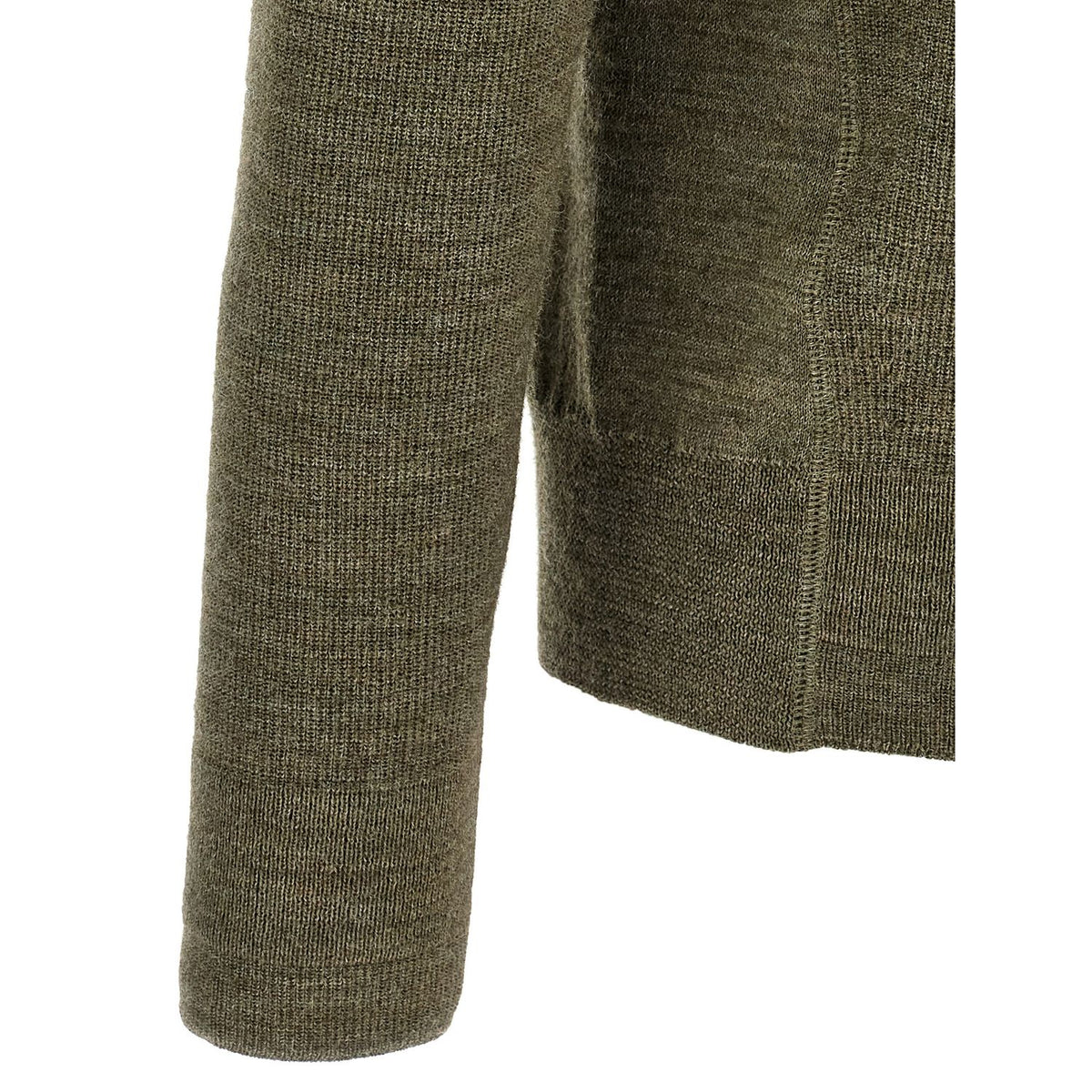 Moncler Grenoble Bicolor Virgin Wool Cardigan