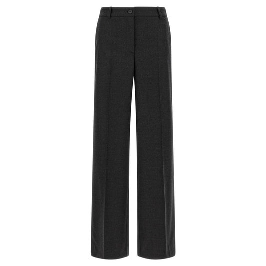 P.A.R.O.S.H. Gray Virgin Wool Dress Pants