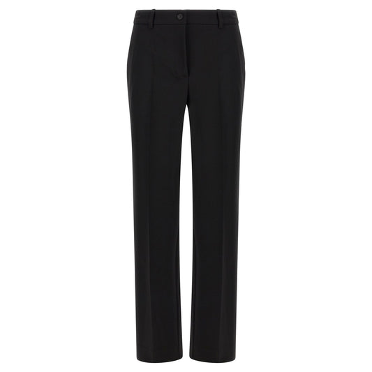 P.A.R.O.S.H. Black Virgin Wool Dress Pants