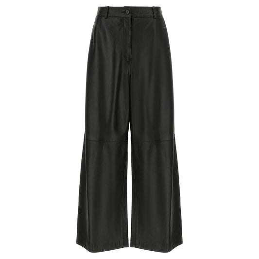P.A.R.O.S.H. Black Leather Pants