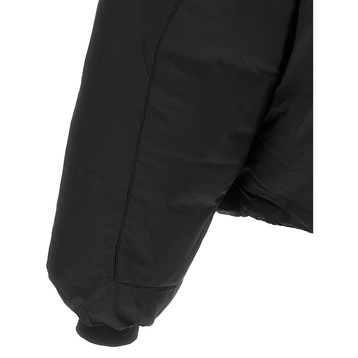 Y-3 Black Recycled Polyamide Full-Length Jacket