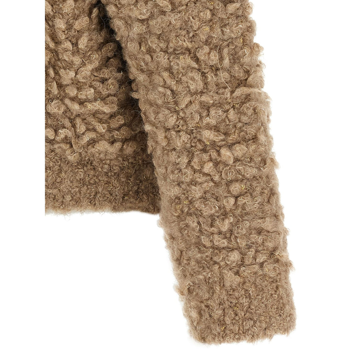 Peserico Beige Wool Bomber