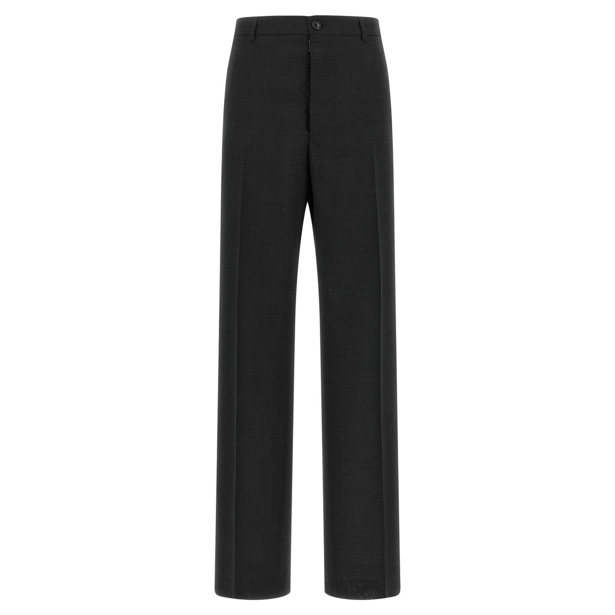 Maison Margiela Gray Wool Dress Pants