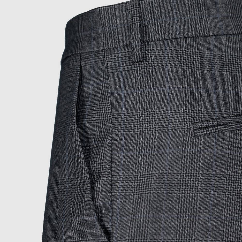 Autore Gray Wool Dress Pants