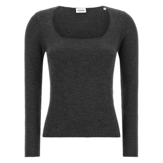 P.A.R.O.S.H. Gray Wool Cardigan