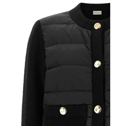 Moncler Black Polyamide Full-Length Jacket