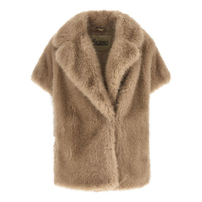 Herno Beige Polyester Coat