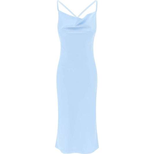 Rotate satin midi slip dress for a Dresses Rotate