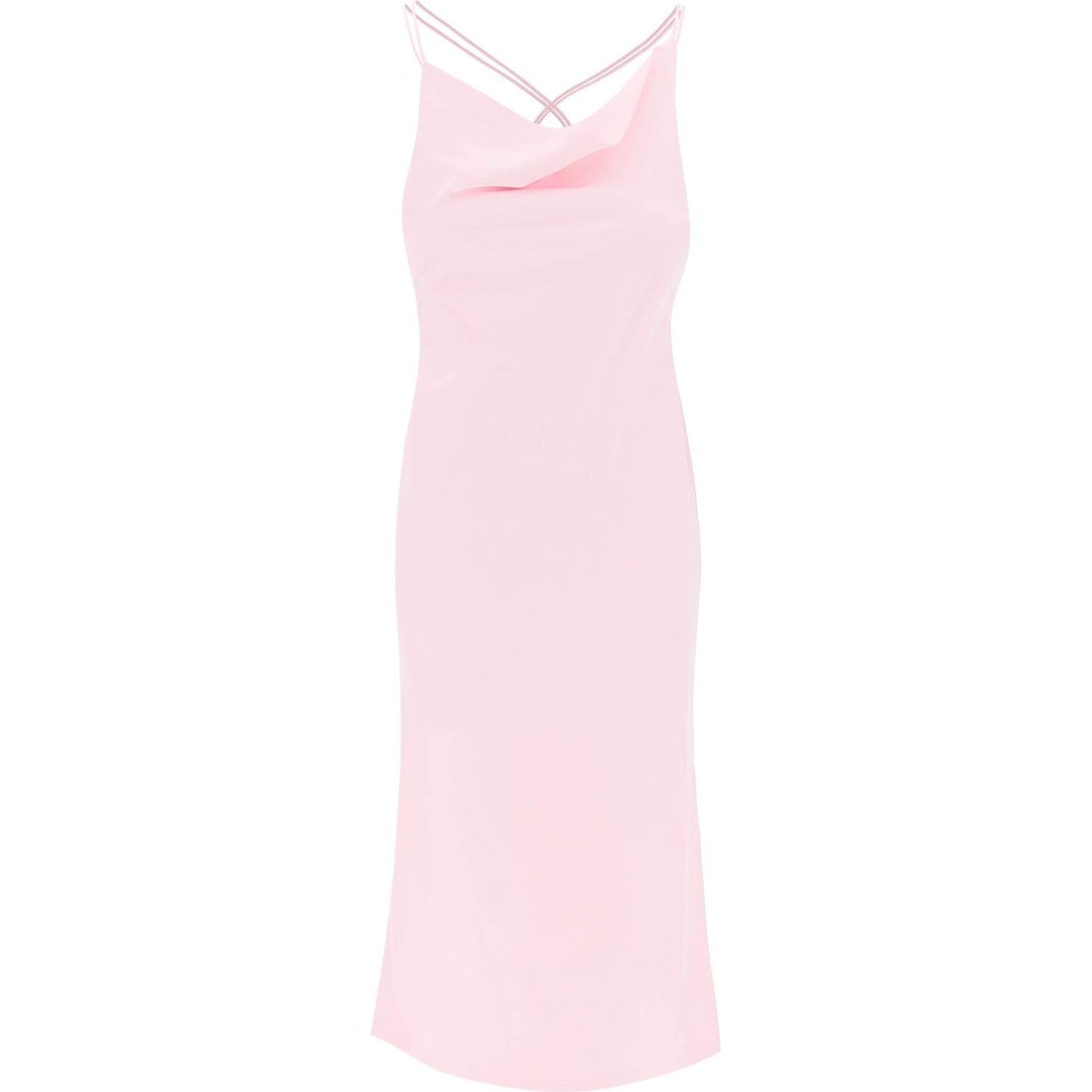 Rotate satin midi slip dress for a Dresses Rotate