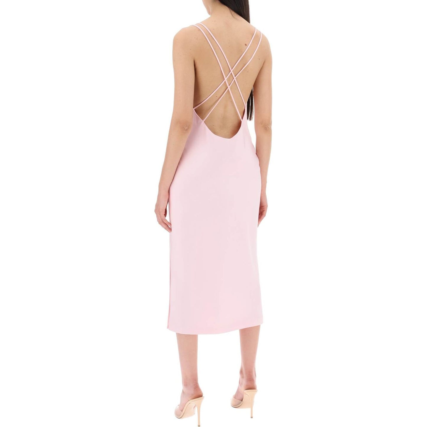 Rotate satin midi slip dress for a Dresses Rotate