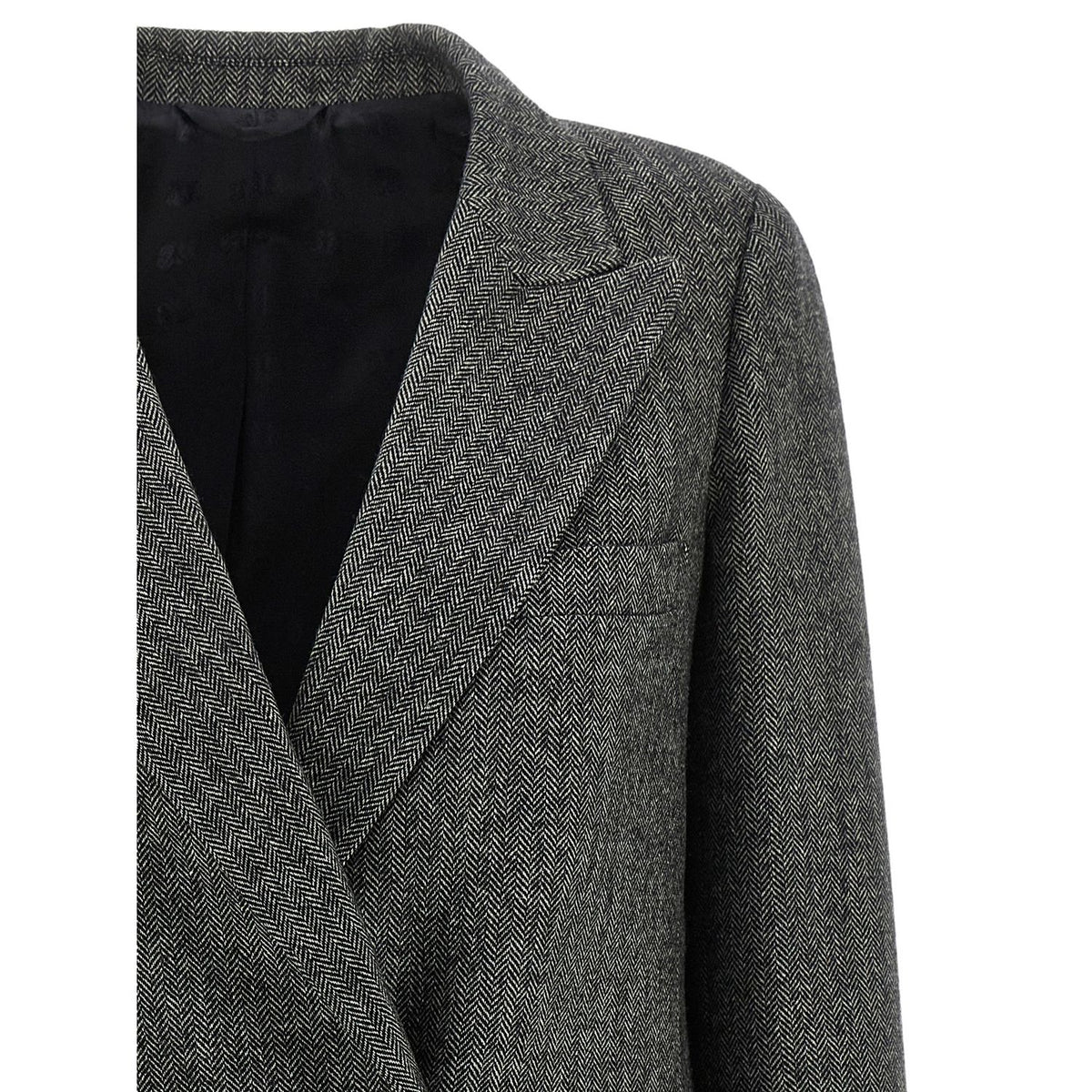 Blazé Milano Gray Virgin Wool Blazer