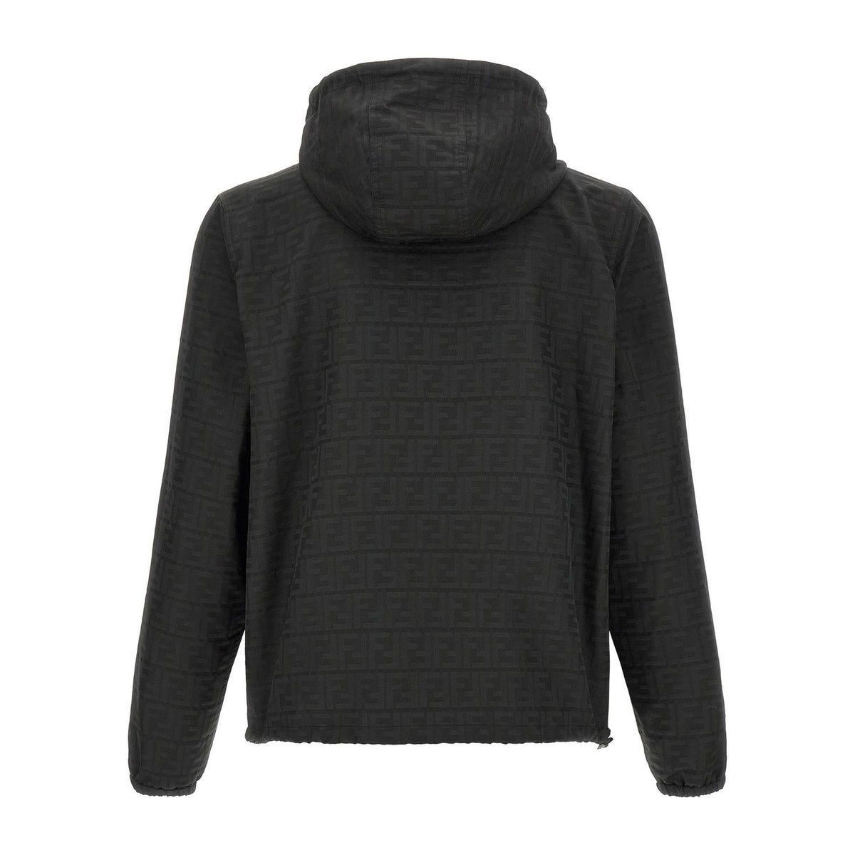 Fendi Black Polyester Shell Jacket